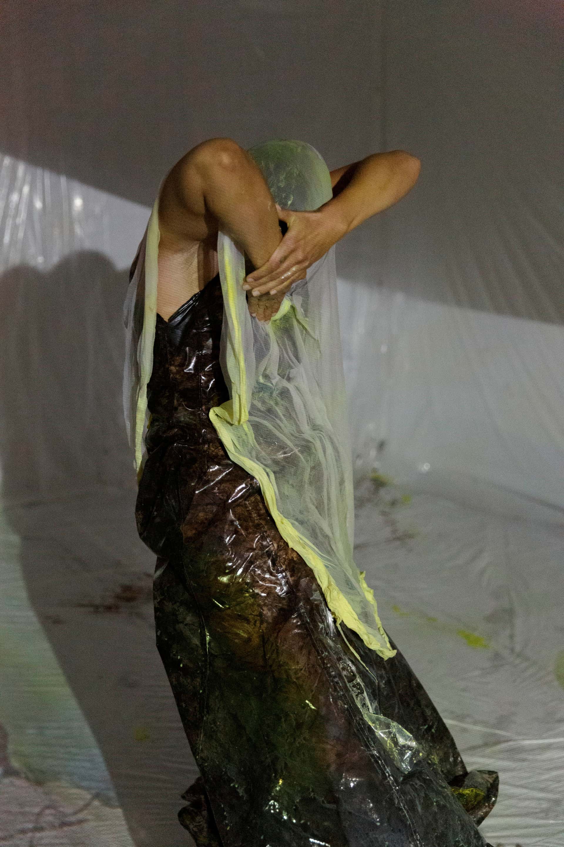 documentation from a performance of La Llorona by a collective of artists in west-end toronto